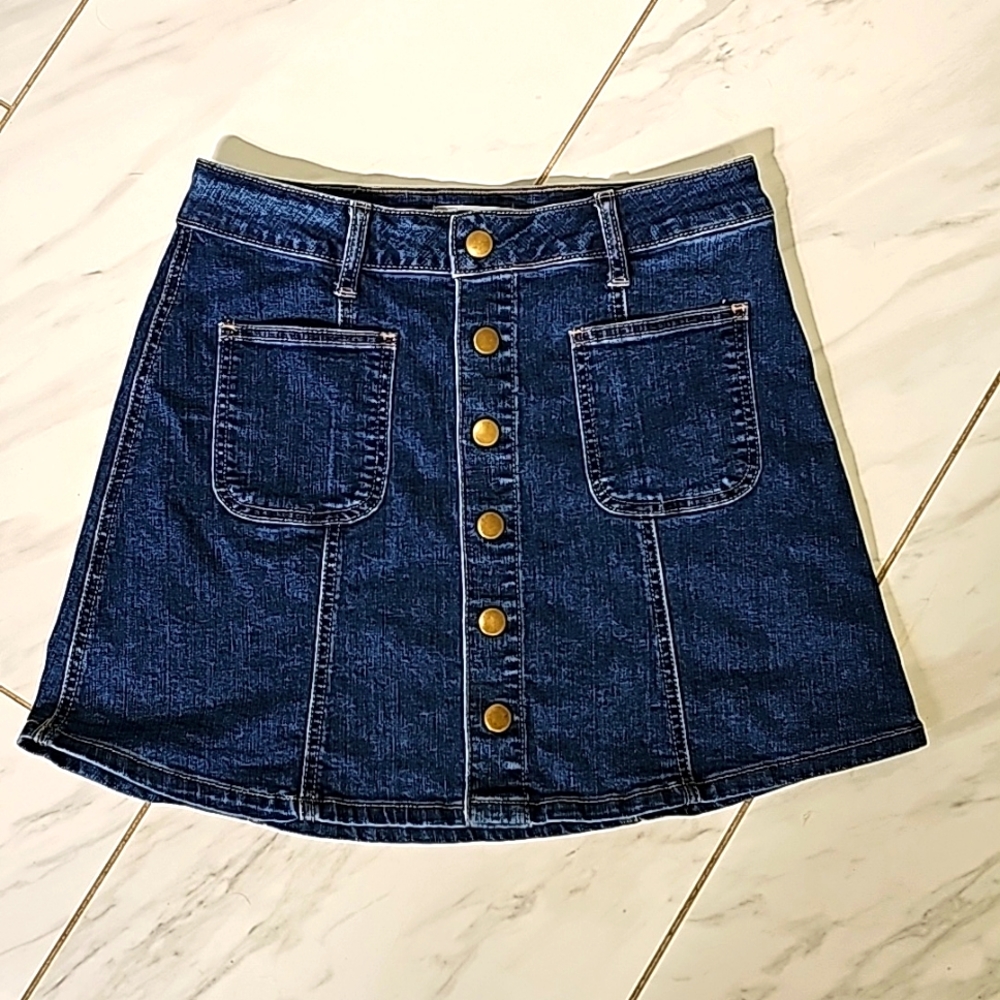 Altar'd State denim skirt